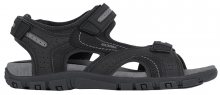 GEOX Pánské sandále Uomo Sandal Strada D Black/Stone U8224D-050AU-C9310 45