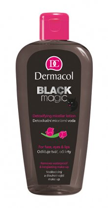 Dermacol Detoxikační micelární voda Black Magic (Detoxifying Micellar Lotion) 200 ml