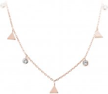 JVD Stříbrný náhrdelník s trojúhelníky SVLN0261SH2RO42