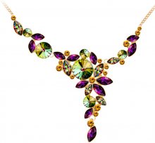 Preciosa Luxusní třpytivý náhrdelník Irgi 2275Y70