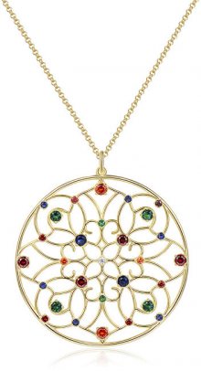 Brosway Pozlacený náhrdelník se zirkony Corinto BOI04