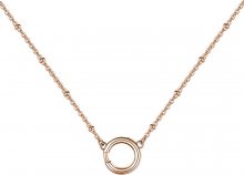 Brosway Růžově zlacený ocelový náhrdelník Catena BCT43