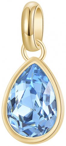 Brosway Pozlacený ocelový přívěsek s krystalem Très Jolie BTJM257