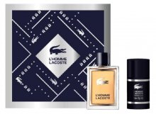 Lacoste L`Homme Lacoste - EDT 50 ml + tuhý deodorant 75 ml