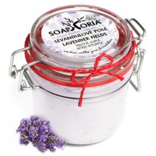 Soaphoria Přírodní tělové suflé Levandulové pole (Lavender Fields Body Souffle) 125 ml