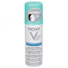 Vichy 48hodinový deodorant antiperspirant ve spreji proti bílým a žlutým skvrnám 125 ml