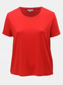 Červené basic tričko ONLY CARMAKOMA Carcama