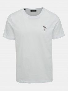 Bílé tričko Selected Homme Miami