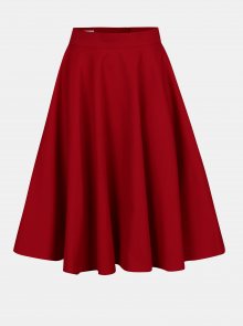 Červená kolová sukně MONLEMON Lantern