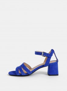 Modré dámské semišové sandály Geox Seyla