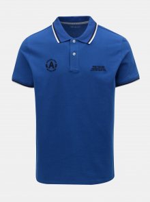 Modré pánské regular fit polo tričko Tom Tailor