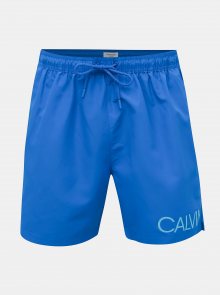 Modré  pánské plavky Calvin Klein Underwear