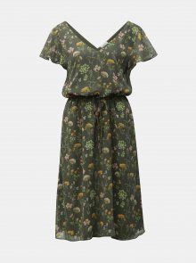 Zelené květované šaty Jacqueline de Yong Jennifer