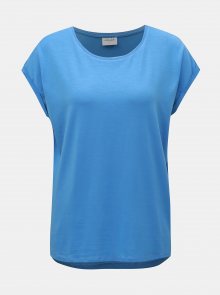 Modré basic tričko AWARE by VERO MODA Ava