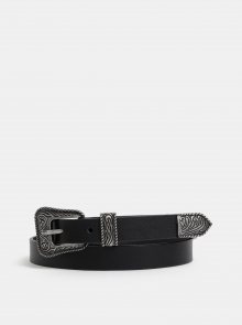 Černý pásek Pieces Cait