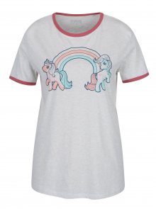 Šedé dámské tričko s potiskem ZOOT Original Ponny