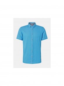 Modrá pánská vzorovaná košile Tom Tailor