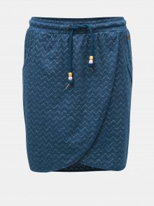 Modrá vzorovaná sukně Ragwear Naila