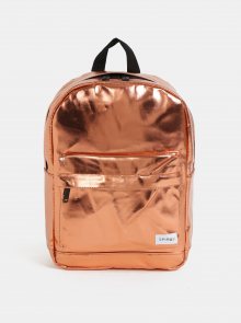 Oranžový dámský lesklý batoh Spiral Mini 9 l