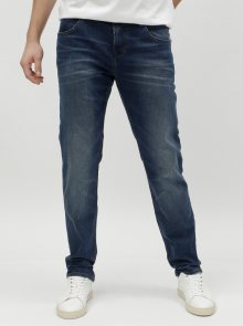 Modré pánské straight džíny Tom Tailor Denim