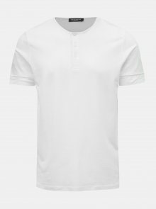 Bílé basic tričko Selected Homme Amos