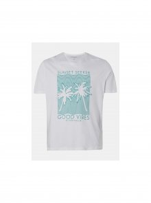 Bílé pánské tričko Tom Tailor