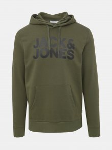 Zelená mikina Jack & Jones Corp
