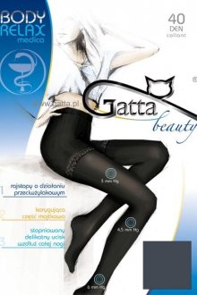 Gatta Body Relaxmedica 40 Punčochové kalhoty 5-XL Nero