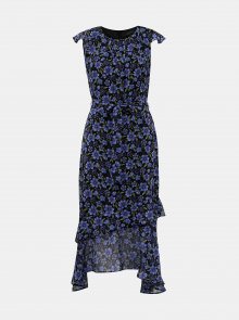 Černo-modré květované maxišaty Dorothy Perkins
