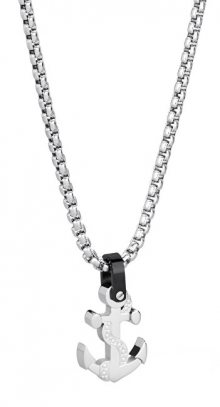 Brosway Pánský ocelový náhrdelník s kotvou Sign BGN06