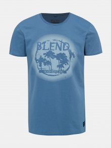 Modré tričko s potiskem Blend