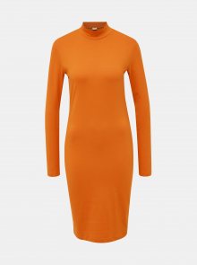 Oranžové basic šaty Jacqueline de Yong Yava