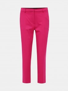 Tmavě růžové zkrácené kalhoty Dorothy Perkins