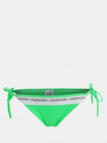 Zelený dámský spodní díl plavek Calvin Klein Underwear