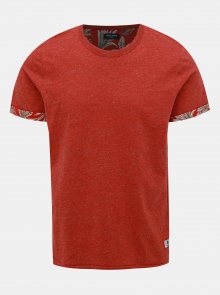 Červené žíhané tričko Jack & Jones Slamuel