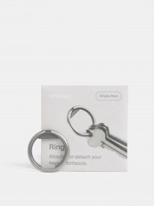 Kroužek na klíče ve stříbrné barvě Orbitkey