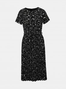 Černé vzorované šaty Dorothy Perkins