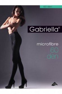 Gabriella 162 plus mf 60 den grafitové Punčochové kalhoty 7 grafitová (tmavě šedá)