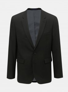 Černé oblekové slim fit sako Burton Menswear London