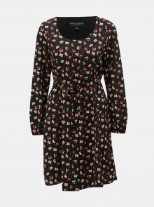 Černé květované šaty Dorothy Perkins