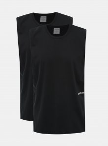Sada dvou pánských tílek v černé barvě Calvin Klein Underwear
