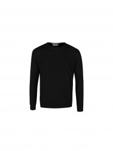 Černý svetr z Merino vlny Jack & Jones Premium Mark