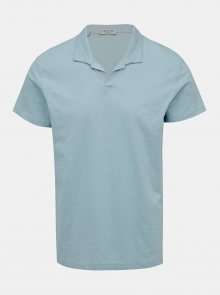 Světle modré basic polo tričko Selected Homme Fillipe