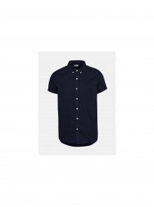 Tmavě modrá košile s krátkým rukávem Burton Menswear London