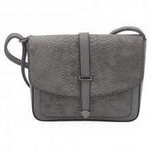 Dámská kabelka listonoška v šedé barvě