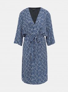 Modré květované kimono Jacqueline de Yong Star