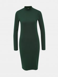 Tmavě zelené basic šaty Jacqueline de Yong Yava