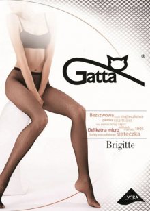 Gatta Brigitte nr 06 punčochové kalhoty 1/2-XS/S nero/černá