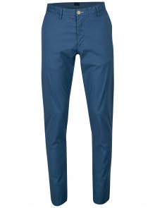Modré pánské slim chino kalhoty GANT 