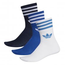 adidas Mid Cut Crew Sock 3 Pack modrá 35-38